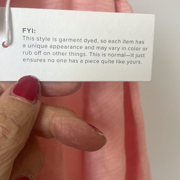 NWT LOFT Beach Size XS Light Orange Beach Cover Up - Picture 6 of 7